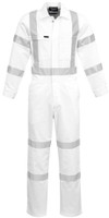 Syzmik Workwear ZC620 Mens Bio Motion X Back Overall White