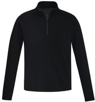 Syzmik Workwear ZT766 Mens Merino Wool Mid-Layer Pullover Black