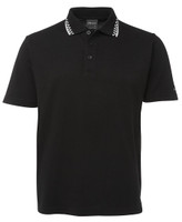 5MP JB's Wear Chef Polo Black/White 5MP JB's Wear Chef Polo Black/White