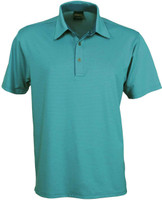 1058 Stencil Silvertech Mens S/S Polo Teal 1058 Stencil Silvertech Mens S/S Polo Teal