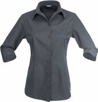 2135Q Stencil Candidate Ladies 3/4 Shirt Charcoal 2135Q Stencil Candidate Ladies 3/4 Shirt Charcoal