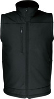 CJ1303 Softshell Vest Black CJ1303 Softshell Vest Black