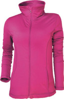 CJ1416 Ladies Yoga Jacket Magenta CJ1416 Ladies Yoga Jacket Magenta