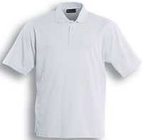 CP0439 Unisex Adults Cotton Jersey Polo White CP0439 Unisex Adults Cotton Jersey Polo White