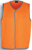 SJ0328 Bocini Adults Hi-Vis Vest Orange SJ0328 Bocini Adults Hi-Vis Vest Orange