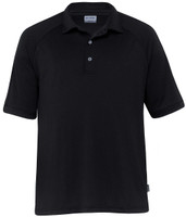 DGVPP Gear For Life Dri Gear Vapour Polo - Mens Black DGVPP Gear For Life Dri Gear Vapour Polo - Mens Black