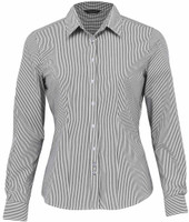 WTWS Gear For Life The Wynyard Stripe Shirt - Womens Black/White WTWS Gear For Life The Wynyard Stripe Shirt - Womens Black/White