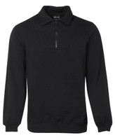 3FSZ JB's Wear 1/2 Zip Fleecy Sweat Black 3FSZ JB's Wear 1/2 Zip Fleecy Sweat Black