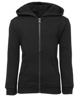 3PZH JB's Wear Adult P/C Full Zip Hoodie Black 3PZH JB's Wear Adult P/C Full Zip Hoodie Black