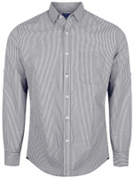 1637HL GloWeave Mens Gingham Slim Fit Shirt Black 1637HL GloWeave Mens Gingham Slim Fit Shirt Black