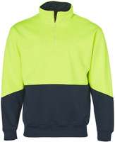 SW13A AIW Hi-Vis L/S Windcheater Collar Yellow/Navy SW13A AIW Hi-Vis L/S Windcheater Collar Yellow/Navy