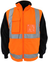 3965 DNC HiVis "H" Pattern D/N R/Vest Orange 3965 DNC HiVis "H" Pattern D/N R/Vest Orange