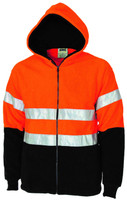 3926 DNC HiVis Full Zip Polar Fleece Hoodie with CSR R/Tape Orange/Navy 3926 DNC HiVis Full Zip Polar Fleece Hoodie with CSR R/Tape Orange/Navy