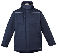 ZJ253 Syzmik Workwear Unisex Antarctic Softshell Jacket Navy ZJ253 Syzmik Workwear Unisex Antarctic Softshell Jacket Navy