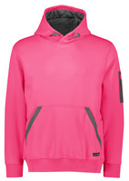 ZT667 Syzmik Workwear Unisex Water Resistant Hoodie Pink/Charcoal