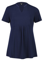RT262LS Biz Corporate Womens Marli Stretch Tunic T-Top Navy RT262LS Biz Corporate Womens Marli Stretch Tunic T-Top Navy