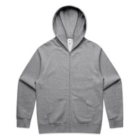 5162 AS Colour Mens Relax Zip Hood Grey Marle 5162 AS Colour Mens Relax Zip Hood Grey Marle