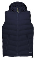 ZV245 Syzmik Workwear Unisex Streetworx Hooded Puffer Vest Navy