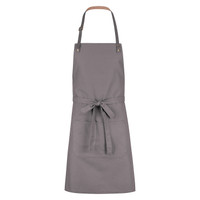 A32 Identitee Manhattan Bib Apron Grey