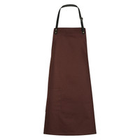 A20 Identitee Luca Bib Apron Chocolate
