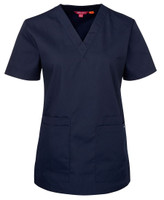 4SRT1 JB's Wear Ladies Scrubs Top Navy 4SRT1 JB's Wear Ladies Scrubs Top Navy