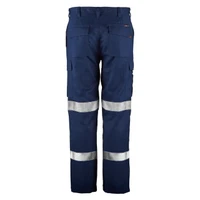 FPV029-S Flamebuster HRC2 Inherent Reflective Cargo Trouser with Bio-Motion Stout Navy