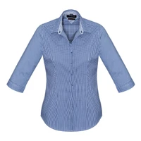 42511 Biz Corporates Womens Newport 3/4 Sleeve Shirt French Navy
