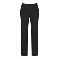 10121 Biz Corporates Womens Cool Stretch Bandless Slim Leg Pant Black