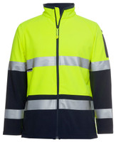 6D4LJ JB's Wear Hi Vis (D+N) Softshell Jacket Lime/Navy 6D4LJ JB's Wear Hi Vis (D+N) Softshell Jacket Lime/Navy