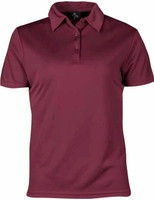2307 Aussie Pacific Botany Lady Polo Maroon 2307 Aussie Pacific Botany Lady Polo Maroon