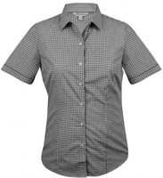 2907S Aussie Pacific Epsom Lady Shirt Short Sleeve Slate 2907S Aussie Pacific Epsom Lady Shirt Short Sleeve Slate