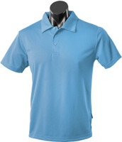 1307 Aussie Pacific Botany Mens Polo Sky 1307 Aussie Pacific Botany Mens Polo Sky