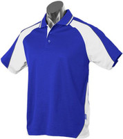 1309 Aussie Pacific Panorama Mens Polo Royal/White/Ashe 1309 Aussie Pacific Panorama Mens Polo Royal/White/Ashe