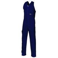 3121 DNC Cotton Drill Action Back Overall Navy 3121 DNC Cotton Drill Action Back Overall Navy