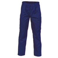 3315 DNC Polyester Cotton Pleat Front Work Pants Regular Navy 3315 DNC Polyester Cotton Pleat Front Work Pants Regular Navy