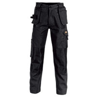 3337 DNC Duratex Cotton Duck Weave Tradies Cargo Pants with Twin Holster Tool Pocket Black 3337 DNC Duratex Cotton Duck Weave Tradies Cargo Pants with Twin Holster Tool Pocket Black