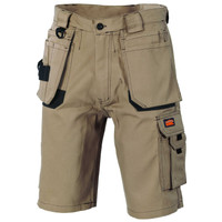 3336 DNC Duratex Cotton Duck Weave Tradies Cargo Shorts with twin holster tool pocket Dessert Sand 3336 DNC Duratex Cotton Duck Weave Tradies Cargo Shorts with twin holster tool pocket Dessert Sand
