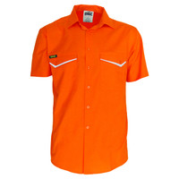 3583 DNC HiVis RipStop Cotton Cool Shirt S/S Orange 3583 DNC HiVis RipStop Cotton Cool Shirt S/S Orange