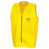 3403 DNC Patron Saint Flame Retardant Drill ARC Rated Safety Vest Yellow 3403 DNC Patron Saint Flame Retardant Drill ARC Rated Safety Vest Yellow