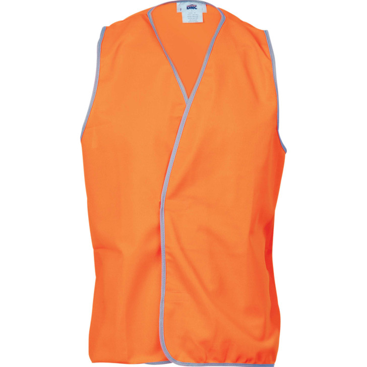 3801 DNC Daytime HiVis Safety Vests Orange
