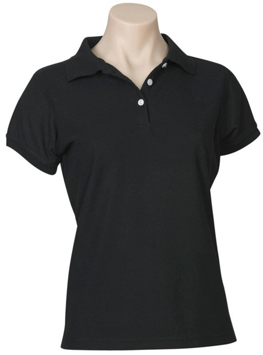 P2125 Ladies Neon Polo Black