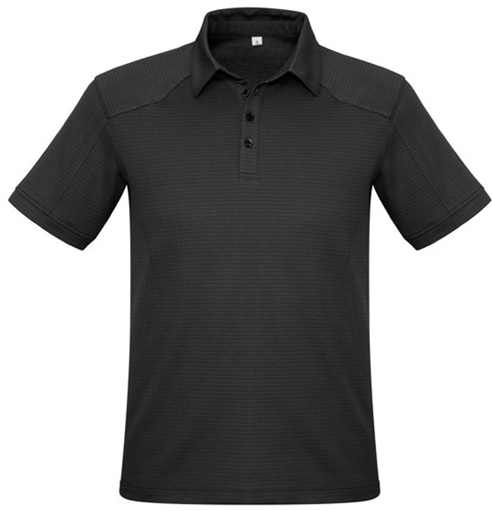 P706MS Mens Profile Polo Black