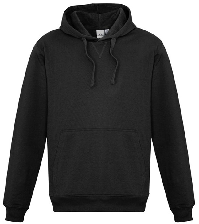 SW760M Mens Crew Hoodie Black