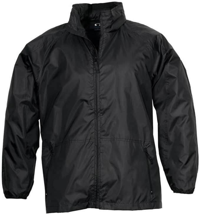 J833 Unisex Spinnaker Jacket Black