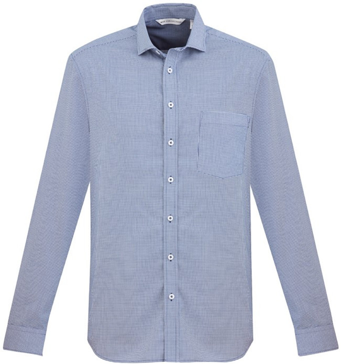 S910ML Mens Jagger L/S Shirt French Blue