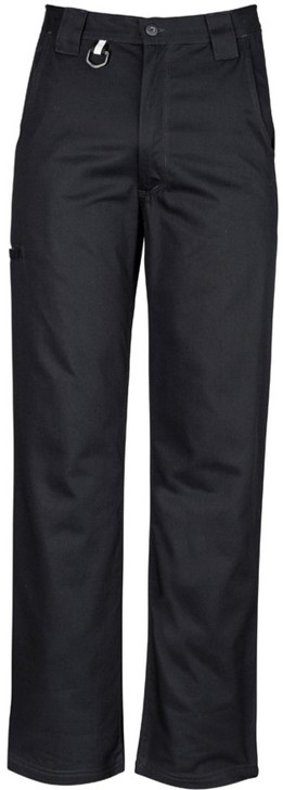 Syzmik Workwear ZW002 Mens Plain Utility Pant Black