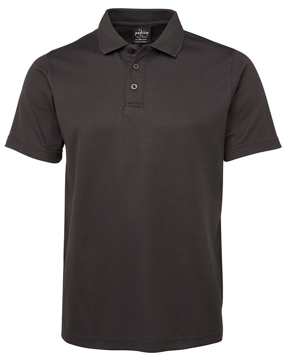 7CYP JB's Wear Cotton Back Yardage Polo Gunmetal