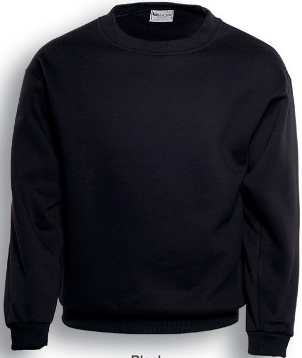 CJ0350 Crew Neck Fleece Black