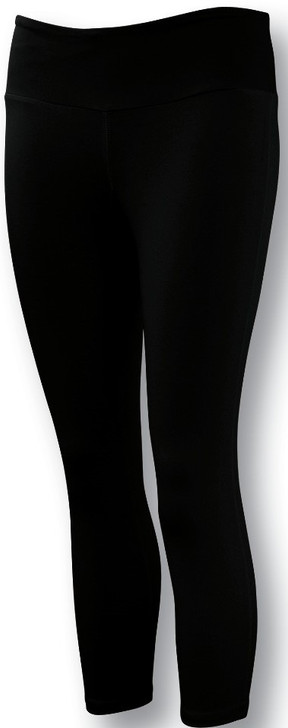 CK268 Bocini Gym Tights 3/4 Length Black