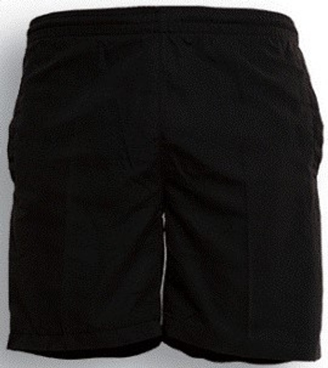 CK619 Unisex Adults Peach Skin Microfibre Shorts Black